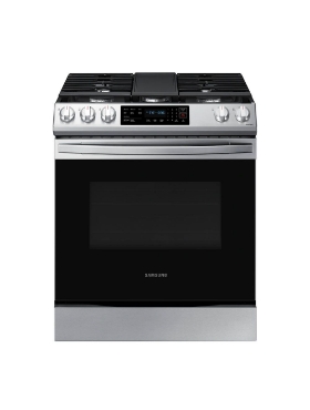 Cuisinière à gaz encastrable 30 po. 6 pi³ avec convection Samsung NX60T8311SS/AA