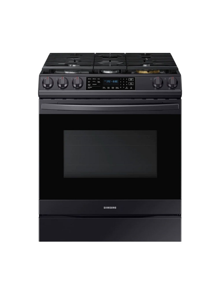 Cuisinière à gaz encastrable 30 po. 6 pi³ avec convection Samsung NX60T8511SG/AA