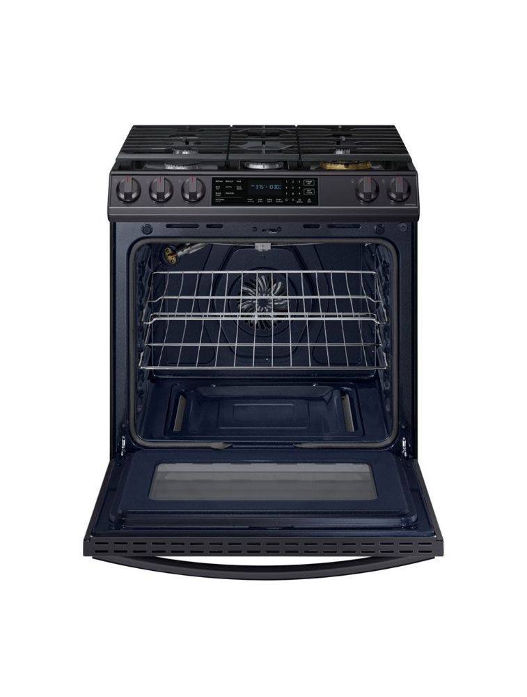 Cuisinière à gaz encastrable 30 po. 6 pi³ avec convection Samsung NX60T8511SG/AA