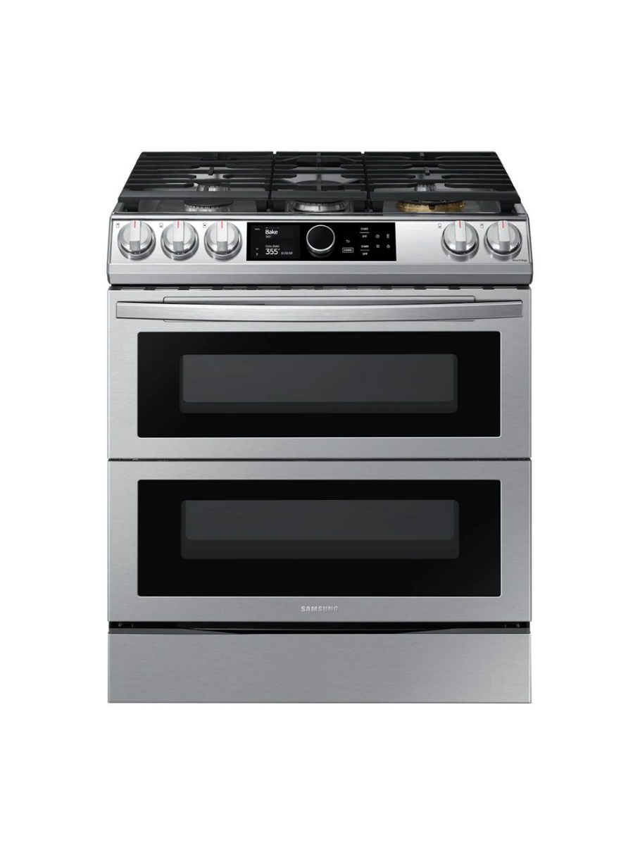 Cuisinière biénergie encastrable 30 po. 6,3 pi³ avec convection Samsung NY63T8751SS/AC