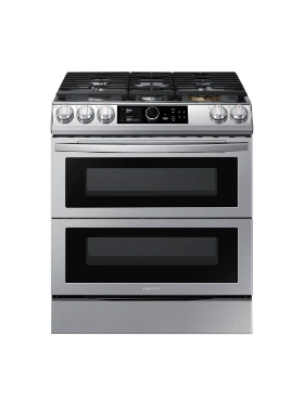 Cuisinière biénergie encastrable 30 po. 6,3 pi³ avec convection Samsung NY63T8751SS/AC