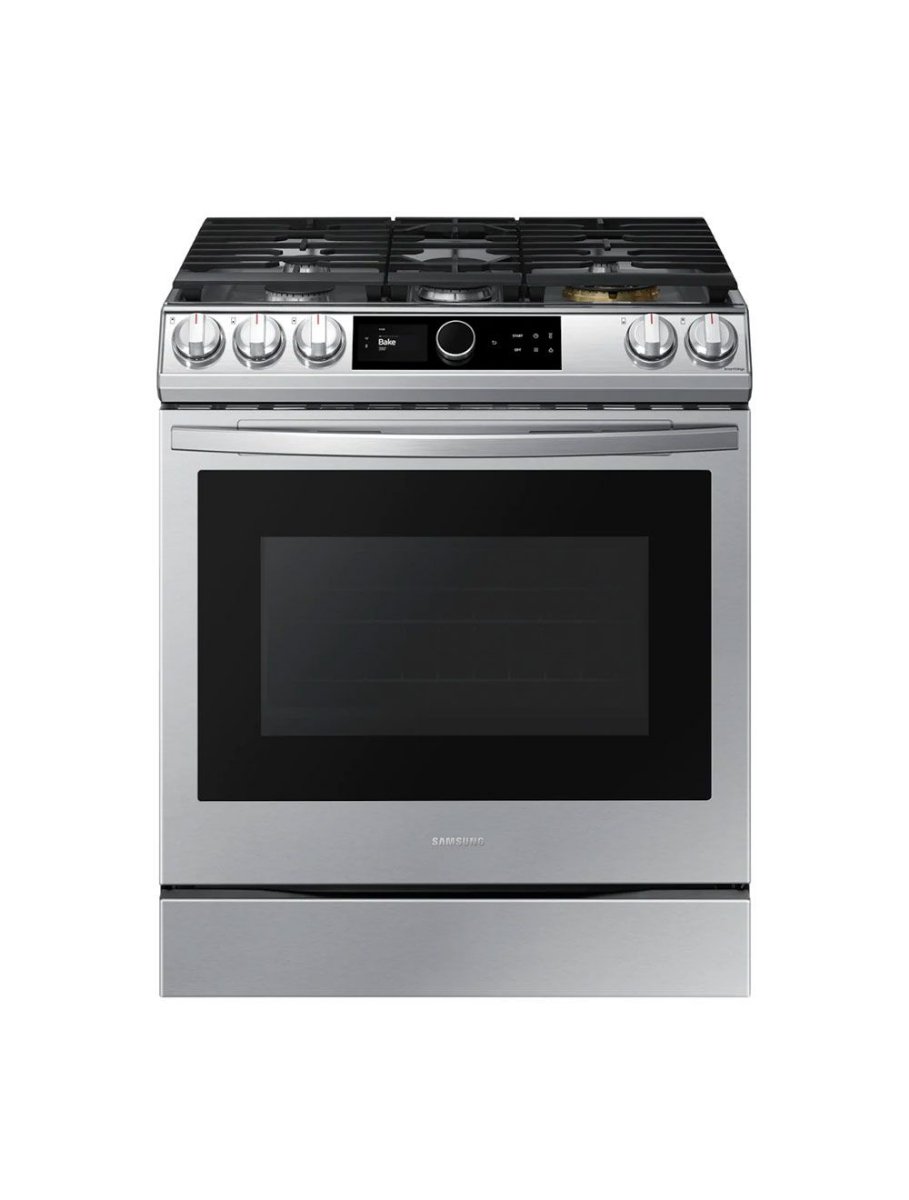 Cuisinière à gaz encastrable 30 po. 6 pi³ avec convection Samsung NX60T8711SS/AA