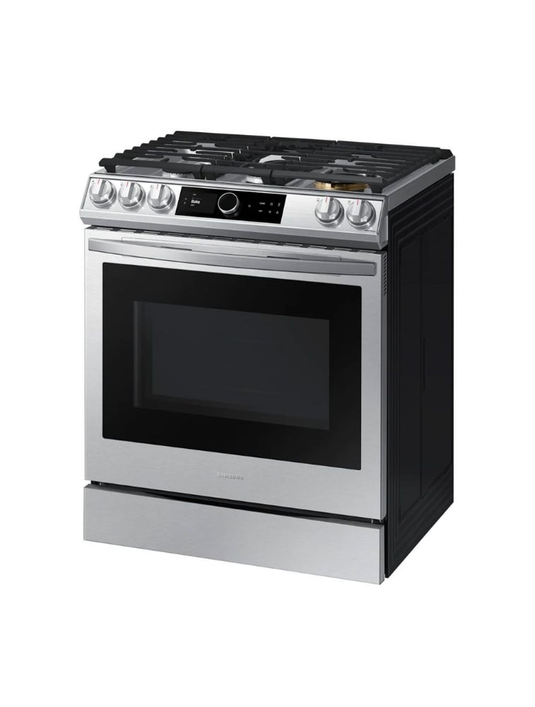 Cuisinière à gaz encastrable 30 po. 6 pi³ avec convection Samsung NX60T8711SS/AA