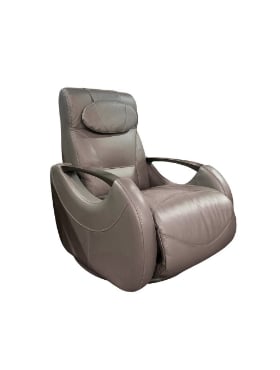 Figaro top grain leather store zero gravity recliner