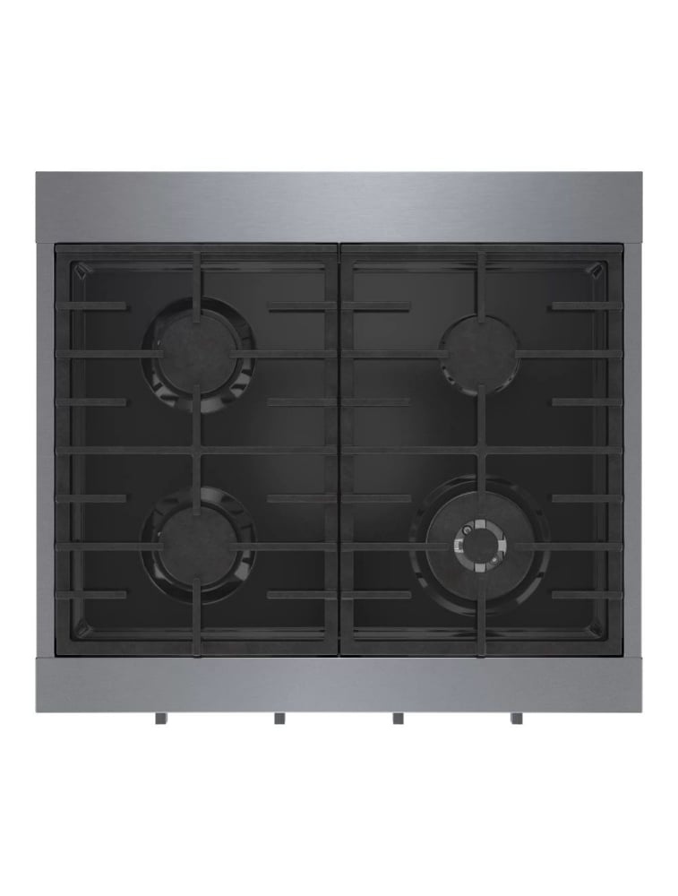 Plaque de cuisson au gaz encastrable 30 po. avec brûleur OptiSim® Bosch RGM8058UC