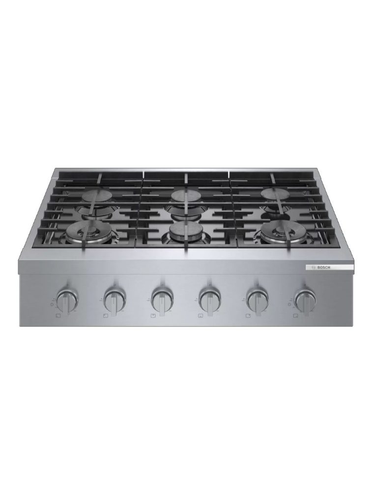 Plaque de cuisson au gaz 36 pouces Série 800 Bosch RGM8658UC