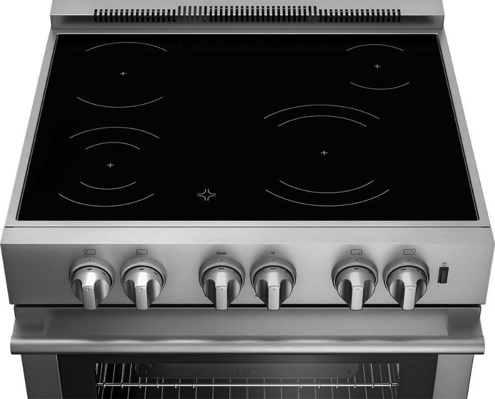 Cuisinière électrique encastrable 30 po. 5,7 pi³ avec convection Blomberg BERU30422CSS