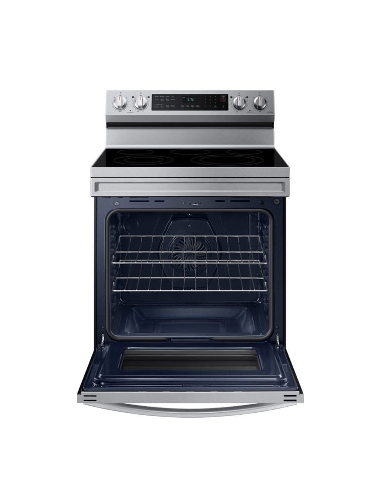 Cuisinière électrique autoportante 30 po. 6,3 pi³ avec convection Samsung NE63A6511SS/AC