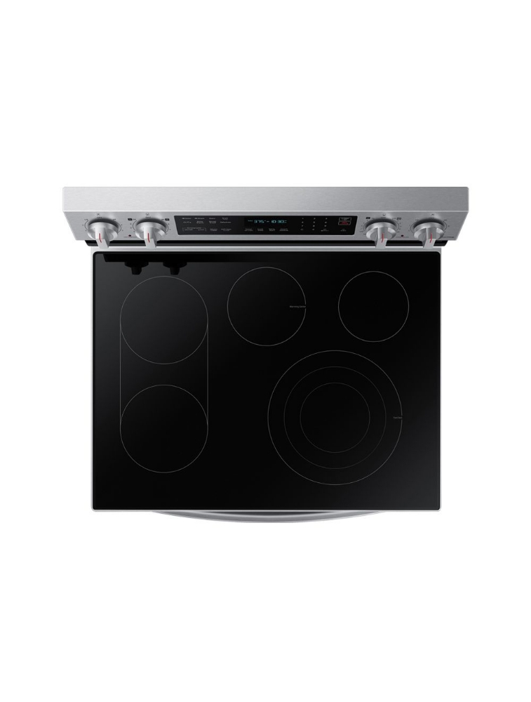 Cuisinière électrique autoportante 30 po. 6,3 pi³ avec convection Samsung NE63A6711SS/AC