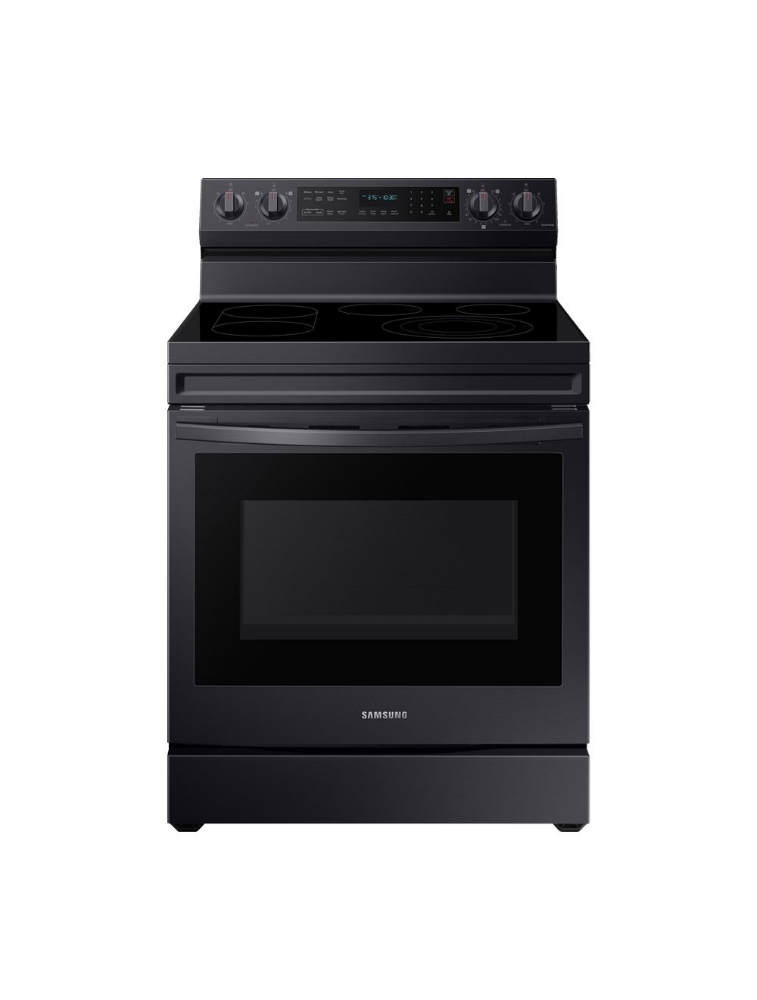 Cuisinière électrique autoportante 30 po. 6,3 pi³ avec convection Samsung NE63A6711SG/AC