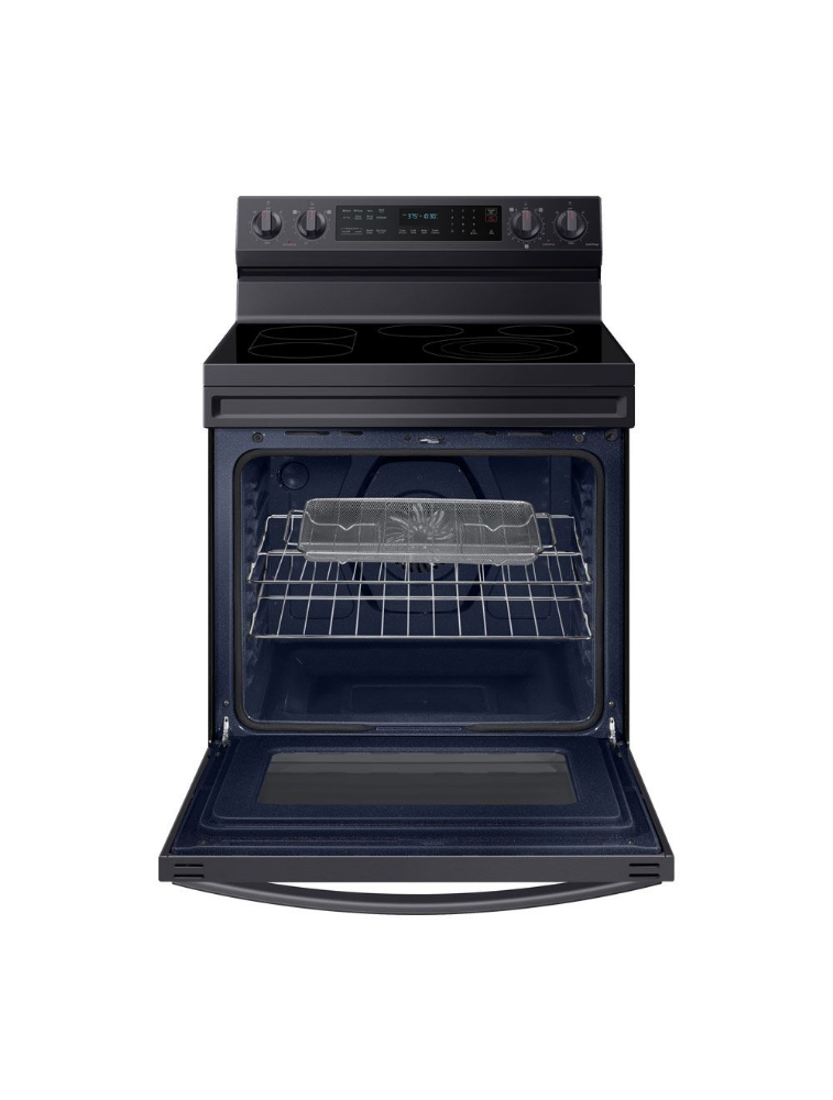 Cuisinière électrique autoportante 30 po. 6,3 pi³ avec convection Samsung NE63A6711SG/AC