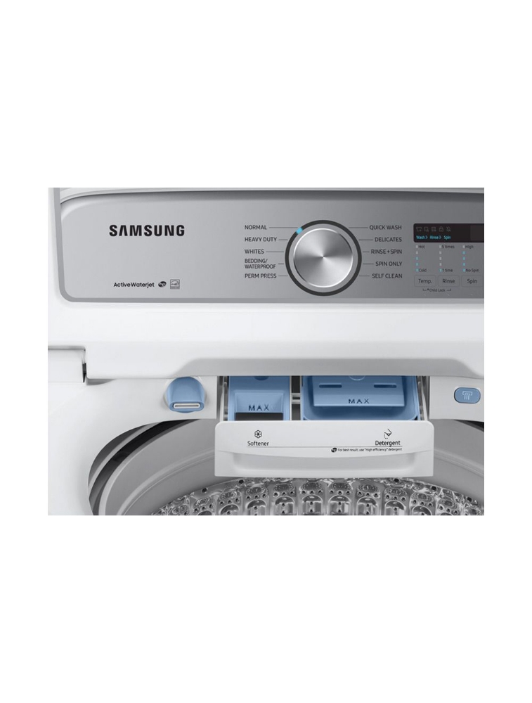 Laveuse à chargement vertical 5,8 pi³ Samsung WA50R5200AW/US