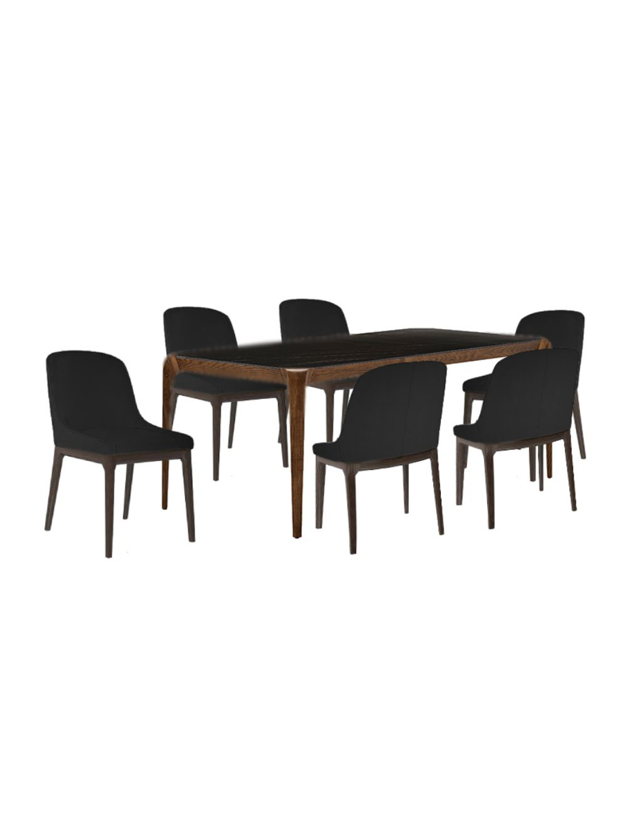 Picture of 7 pieces dining set