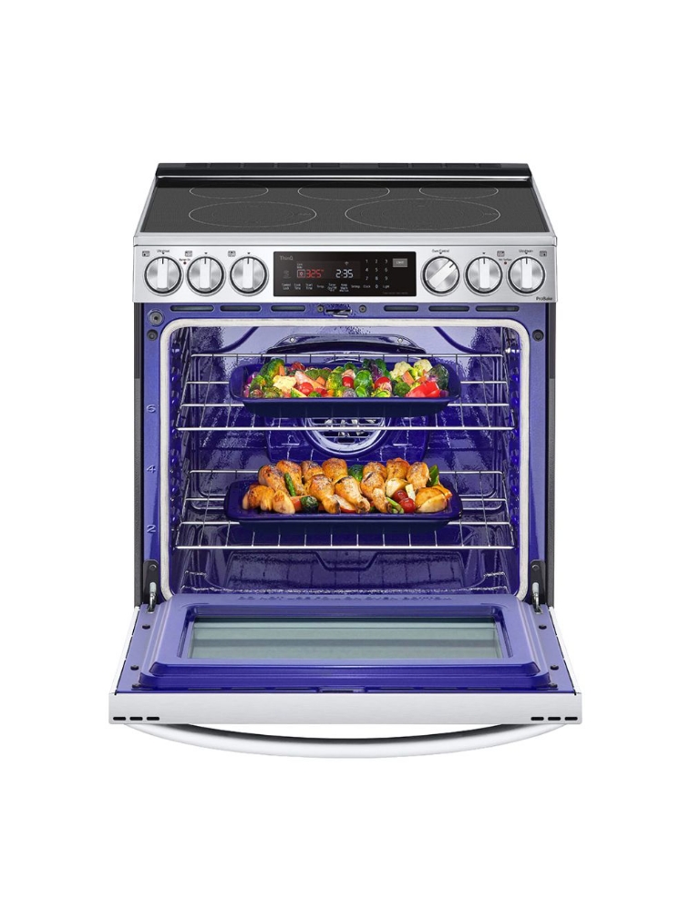 Cuisinière électrique encastrable 30 po. 6,3 pi³ avec convection ProBake™ LG LSEL6337F