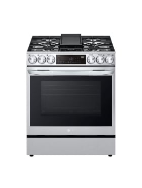 Cuisinière au gaz encastrable 30 po. 6,3 pi³ avec convection ProBake™ LG LSGL6335F