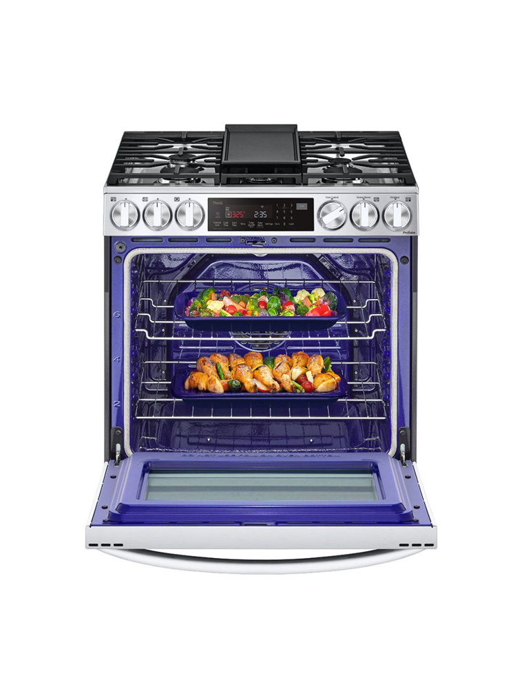 Picture of 6.3 cu. ft. Gas Range with True Convection