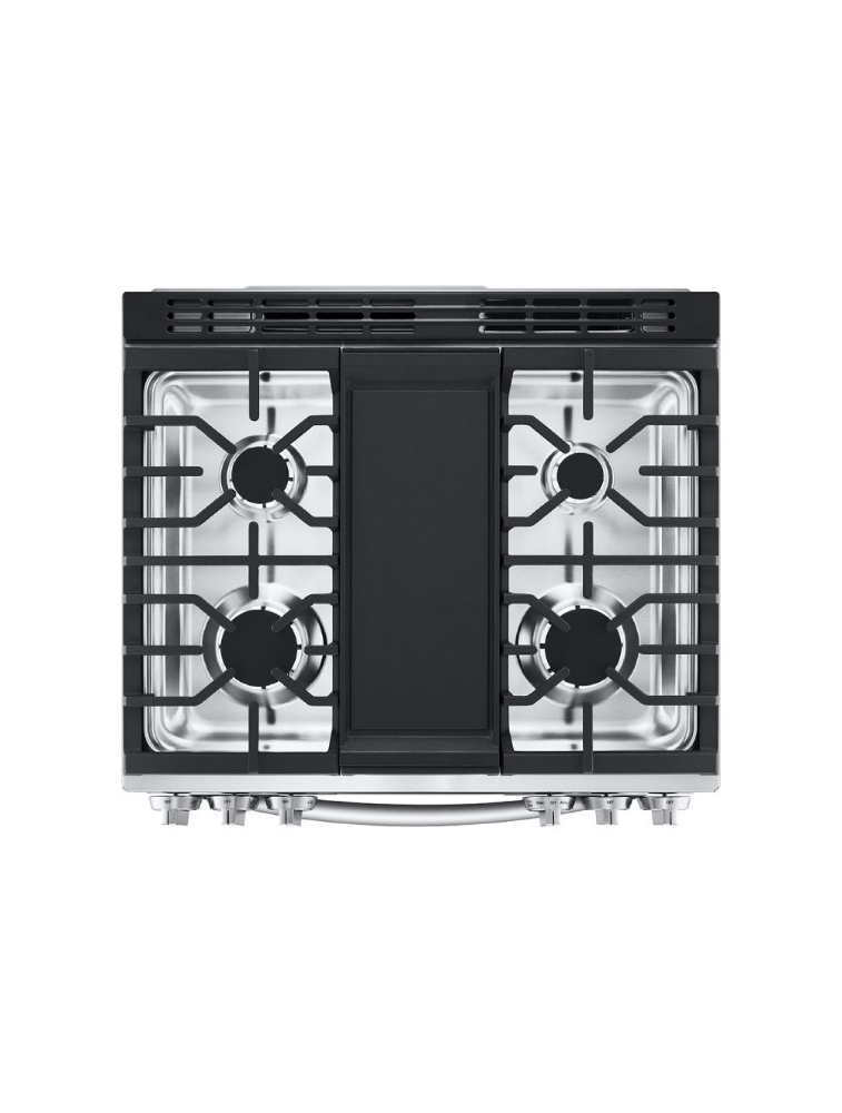 Cuisinière à gaz encastrable 30 po. 6,3 pi³ avec convection ProBake™ LG LSGL6335F