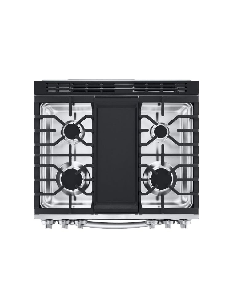 Cuisinière au gaz encastrable 30 po. 6,3 pi³ avec convection ProBake™ LG LSGL6335F