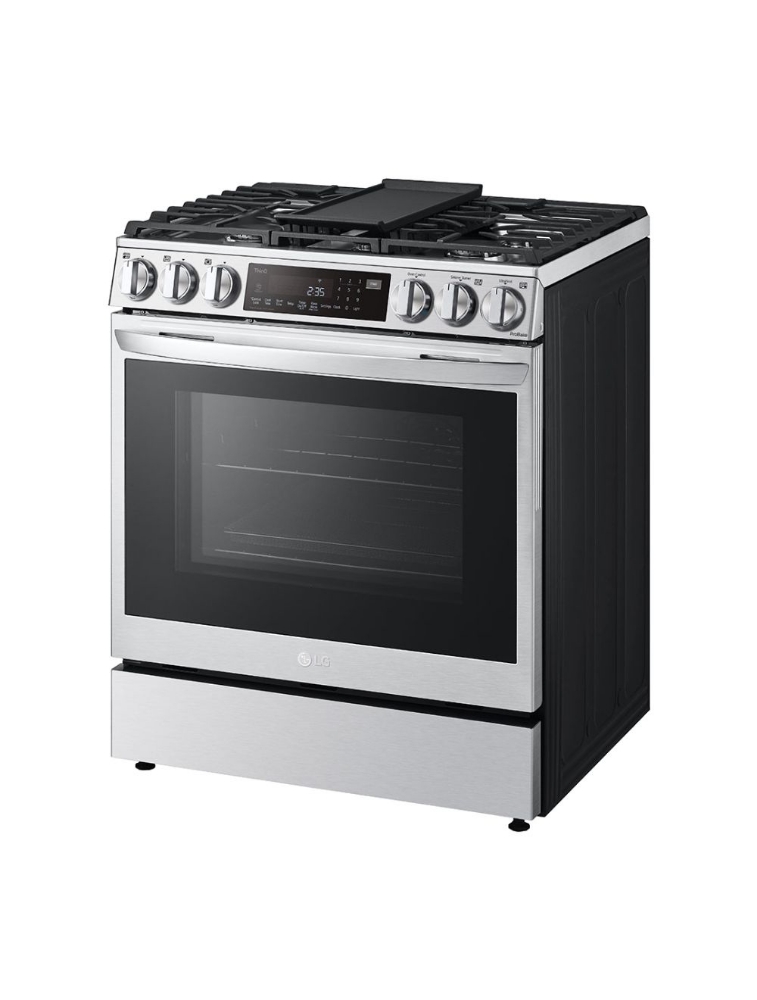 Cuisinière à gaz encastrable 30 po. 6,3 pi³ avec convection ProBake™ LG LSGL6335F