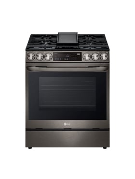 Cuisinière au gaz encastrable 30 po. 6,3 pi³ avec convection ProBake™ LG LSGL6335D