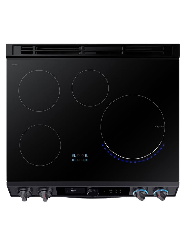 Cuisinière à induction encastrable 30 po. 6,3 pi³ avec convection Samsung NE63T8911SG/AC