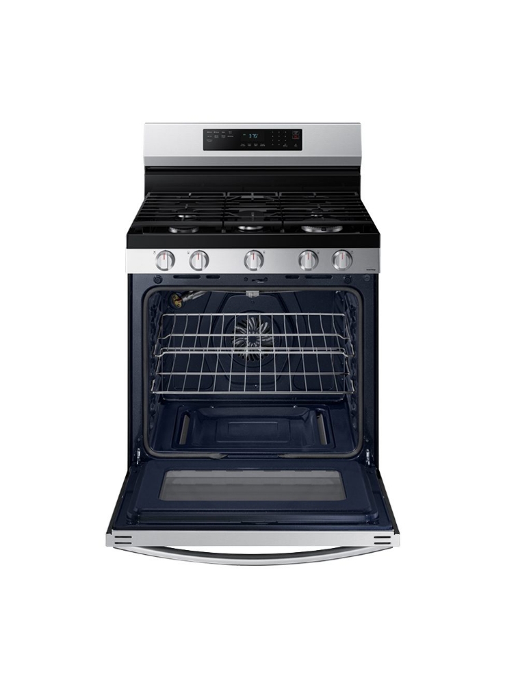 Cuisinière à gaz autoportante 30 po. 6 pi³ avec convection Samsung NX60A6511SS/AA