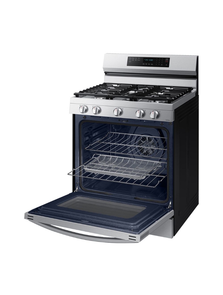 Cuisinière au gaz autoportante 30 po. 6 pi³ avec convection Samsung NX60A6711SS/AA