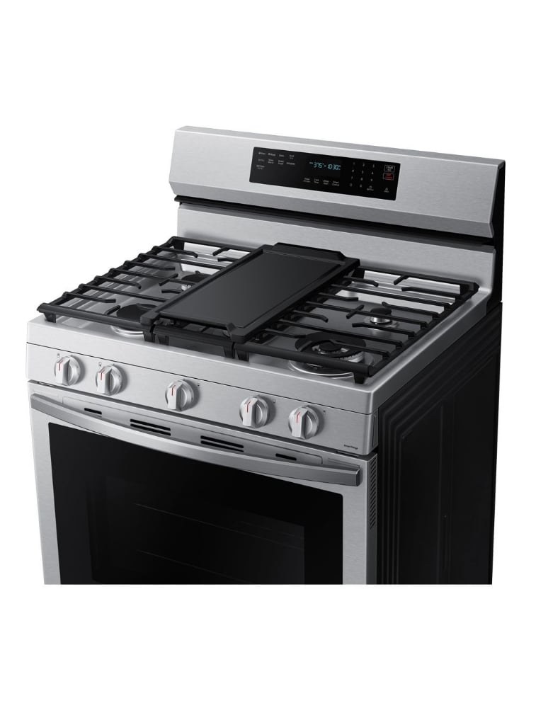 Cuisinière au gaz autoportante 30 po. 6 pi³ avec convection Samsung NX60A6711SS/AA