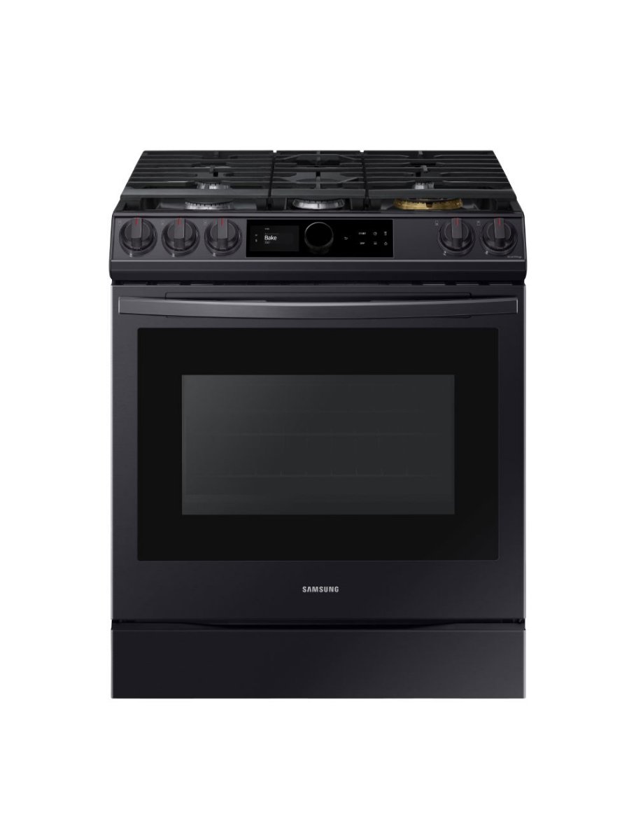 Cuisinière à gaz encastrable 30 po. 6 pi³ avec convection Samsung NX60T8711SG/AA