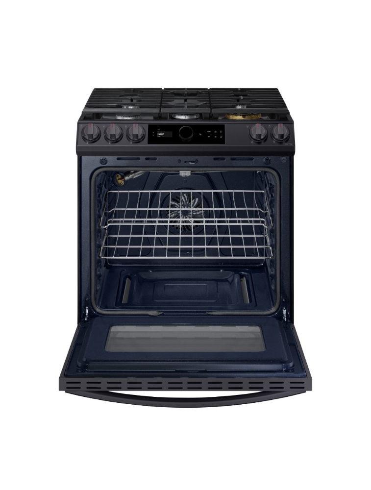 Cuisinière à gaz encastrable 30 po. 6 pi³ avec convection Samsung NX60T8711SG/AA