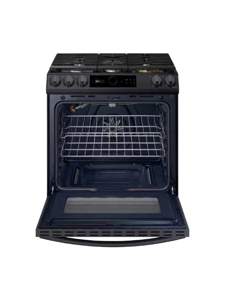 Cuisinière au gaz encastrable 30 po. 6 pi³ avec convection Samsung NX60T8711SG/AA