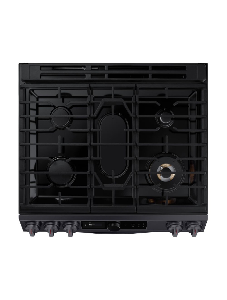 Cuisinière à gaz encastrable 30 po. 6 pi³ avec convection Samsung NX60T8711SG/AA