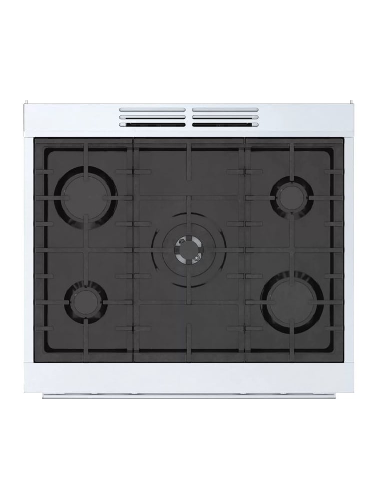 Cuisinière au gaz autoportante 30 po. 3,7 pi³ avec convection Bosch HGS8055UC