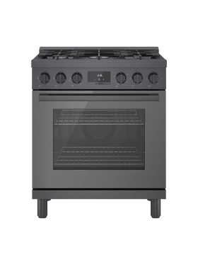 Cuisinière à gaz autoportante 30 po. 3,7 pi³ avec convection Bosch HGS8045UC