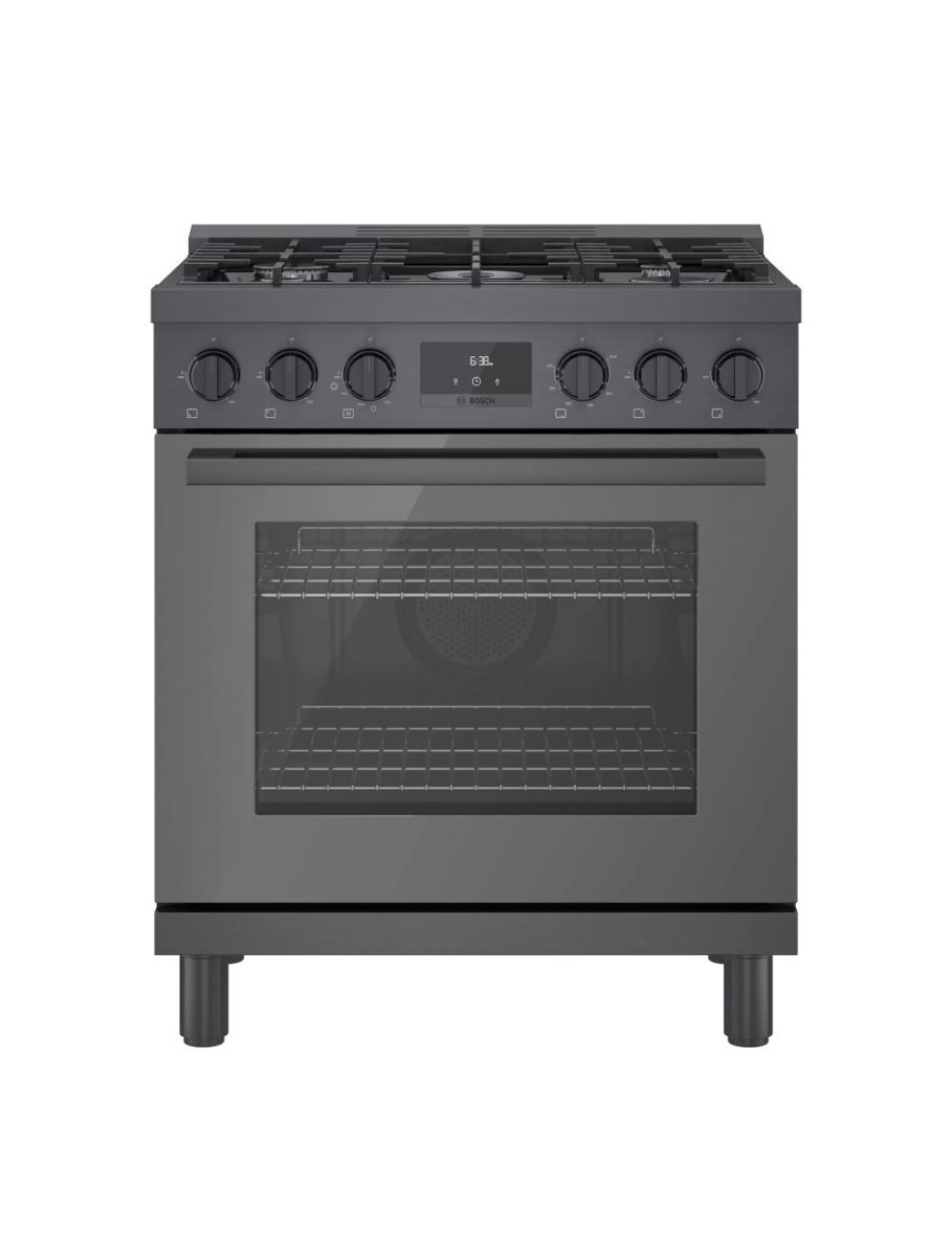 Cuisinière au gaz autoportante 30 po. 3,7 pi³ avec convection Bosch HGS8045UC