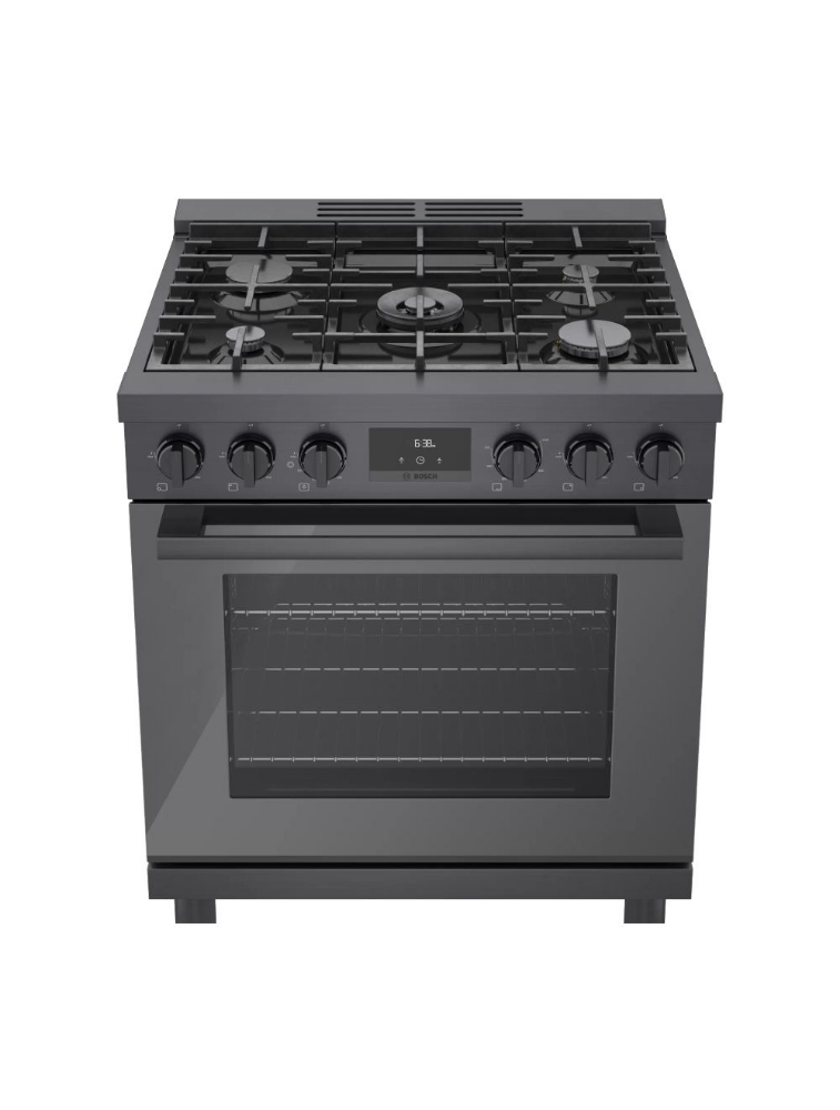 Cuisinière au gaz autoportante 30 po. 3,7 pi³ avec convection Bosch HGS8045UC