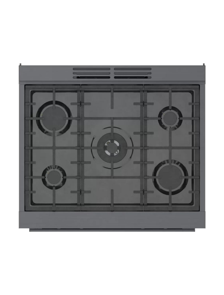 Cuisinière au gaz autoportante 30 po. 3,7 pi³ avec convection Bosch HGS8045UC