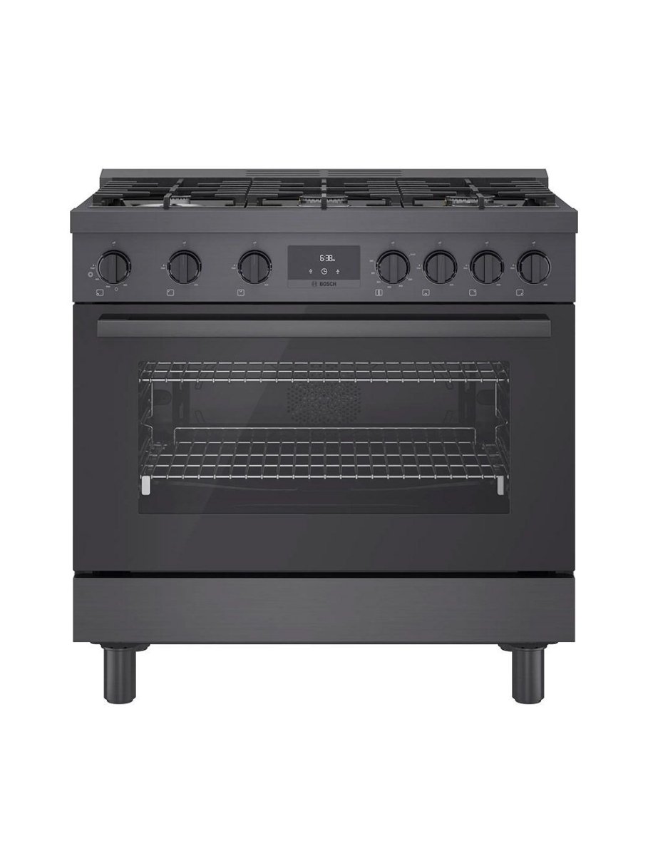 Cuisinière au gaz autoportante 36 po. 3,4 pi³ avec convection Bosch HGS8645UC