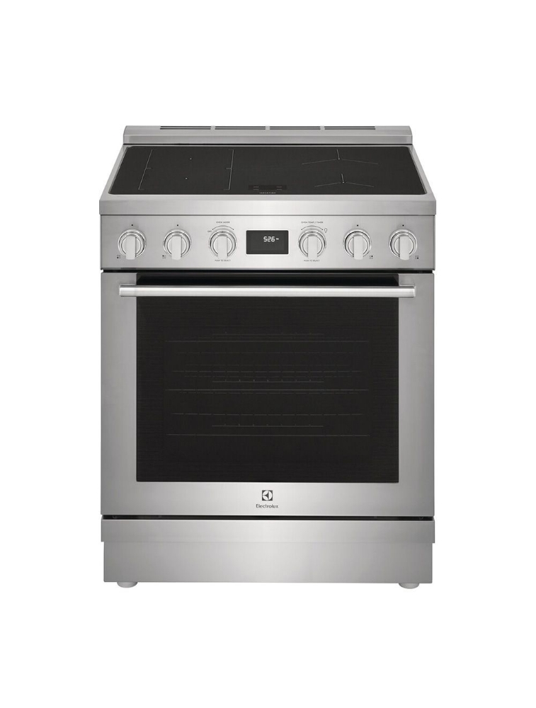 Cuisinière à induction autoportante 30 po. 4,6 pi³ avec convection Electrolux ECFI3068AS