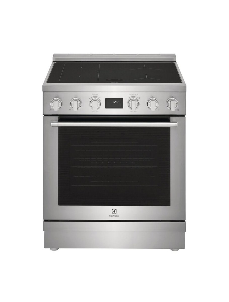 Cuisinière à induction autoportante 30 po. 4,6 pi³ avec convection Electrolux ECFI3068AS