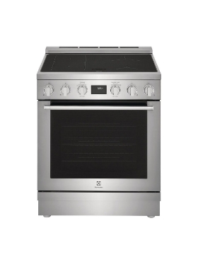 Cuisinière à induction autoportante 30 po. 4,6 pi³ avec convection Electrolux ECFI3068AS