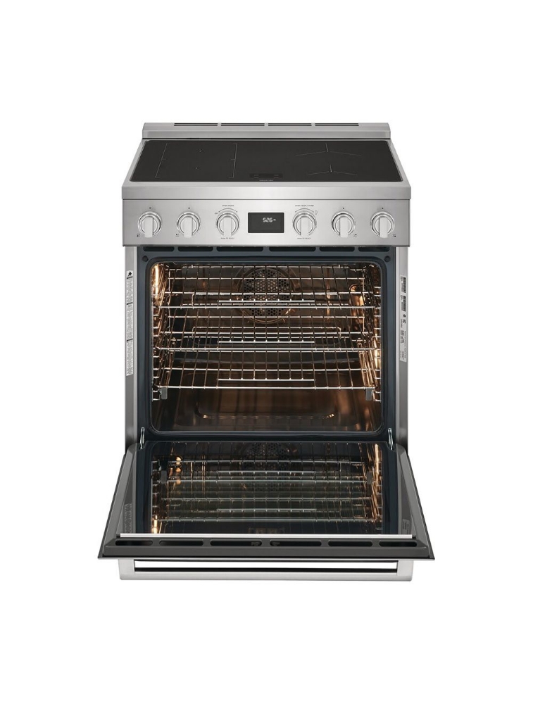 Cuisinière à induction autoportante 30 po. 4,6 pi³ avec convection Electrolux ECFI3068AS