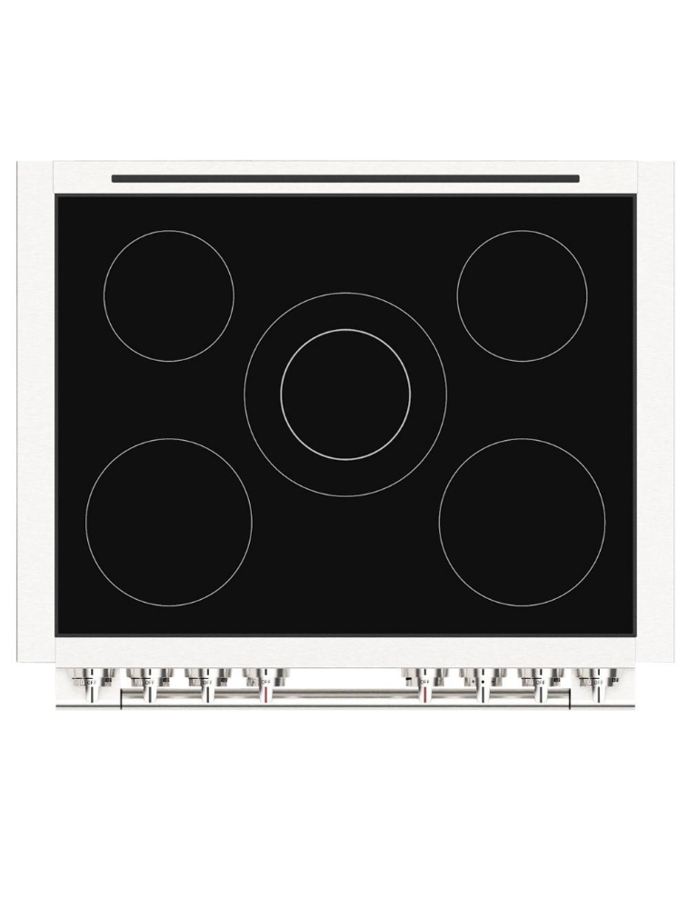 Cuisinière à induction autoportante 36 po. 5,7 pi³ avec convection Fulgor Milano F6PIR365S1