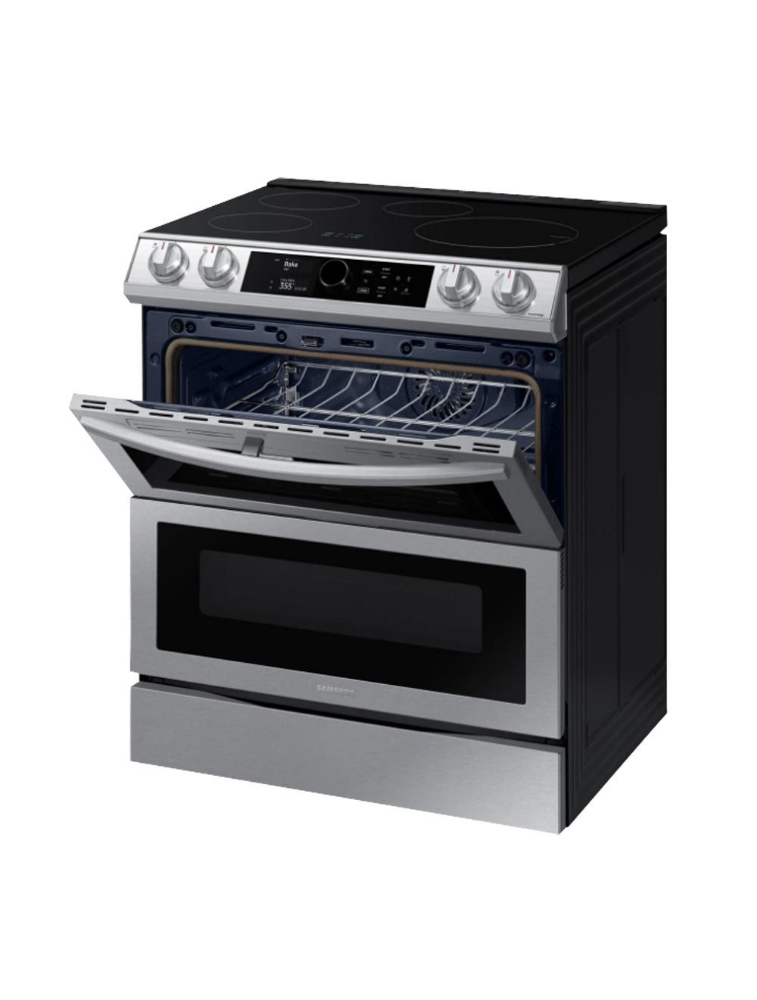 Cuisinière à induction encastrable 30 po. 6,3 pi³ avec convection Samsung NE63T8951SS/AC