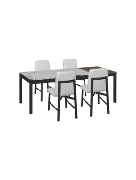 Picture of 5 piece dining set