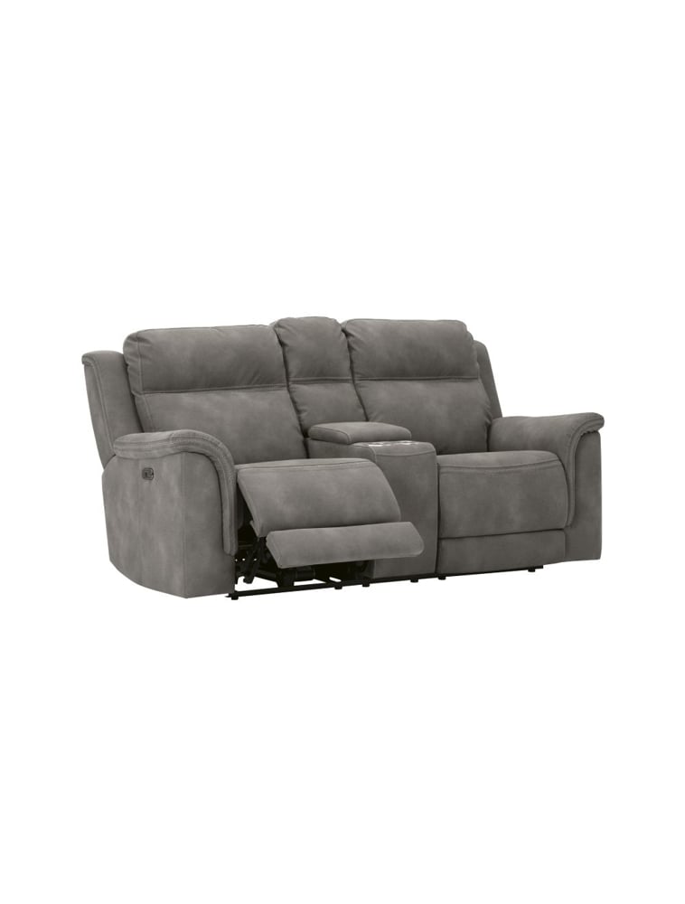 Picture of Power zero gravity loveseat with console