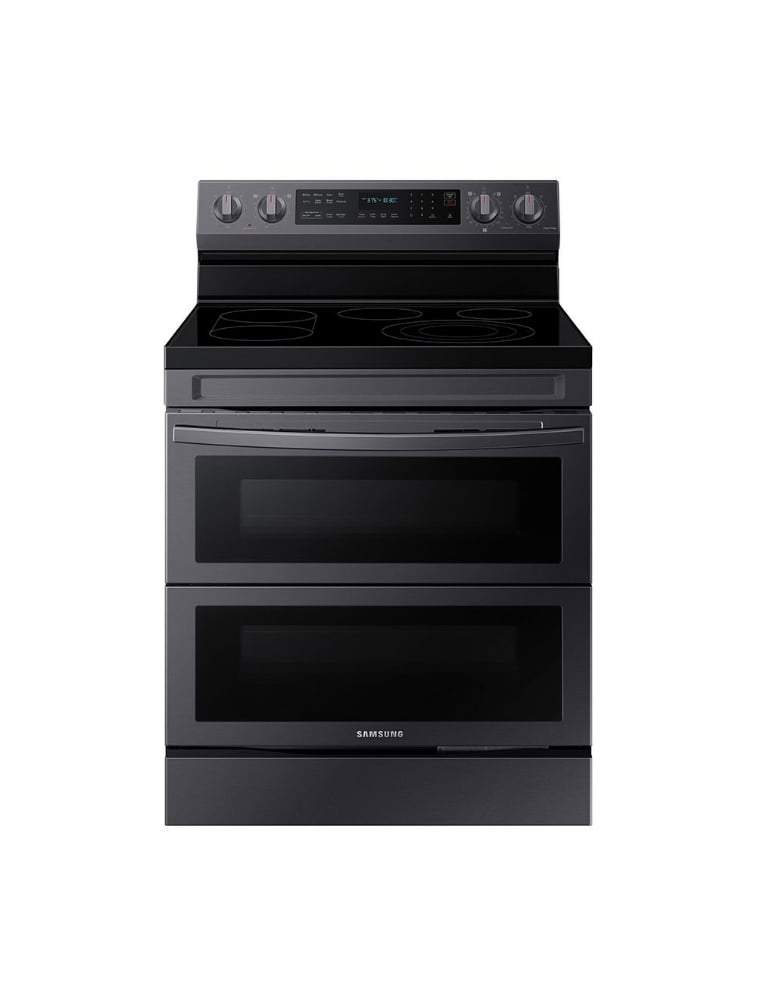 Cuisinière électrique autoportante 30 po. 6,3 pi³ avec convection Samsung NE63A6751SG/AC