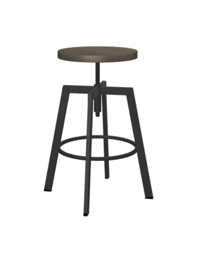 Picture of Adjustable swivel counter stool