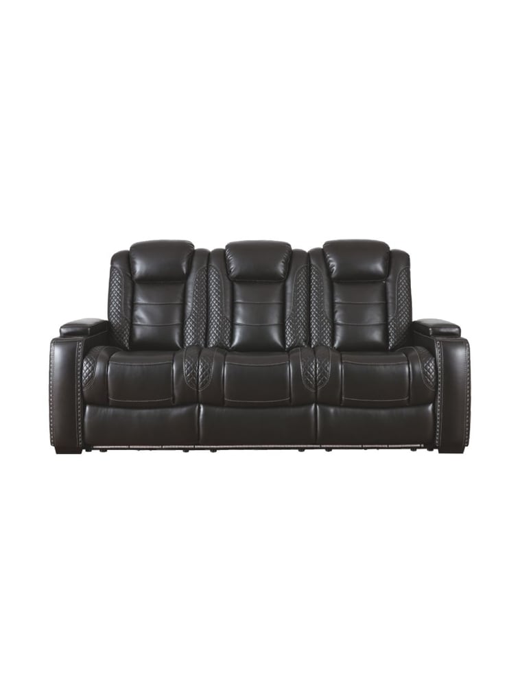 Image sur Sofa motorisé avec table rabattable