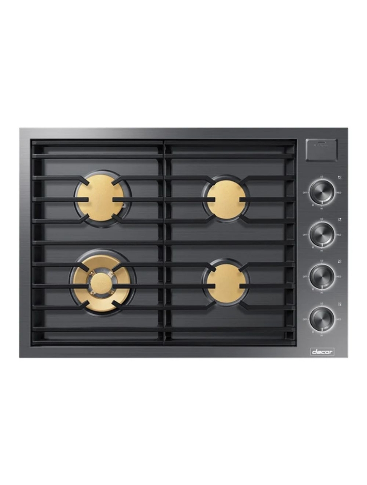 Plaque de cuisson au gaz encastrable 30 po. Dacor DTG30M954FM/DA